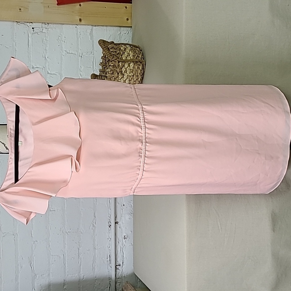 Gianni Bini Pink Chiffon Dress Medium